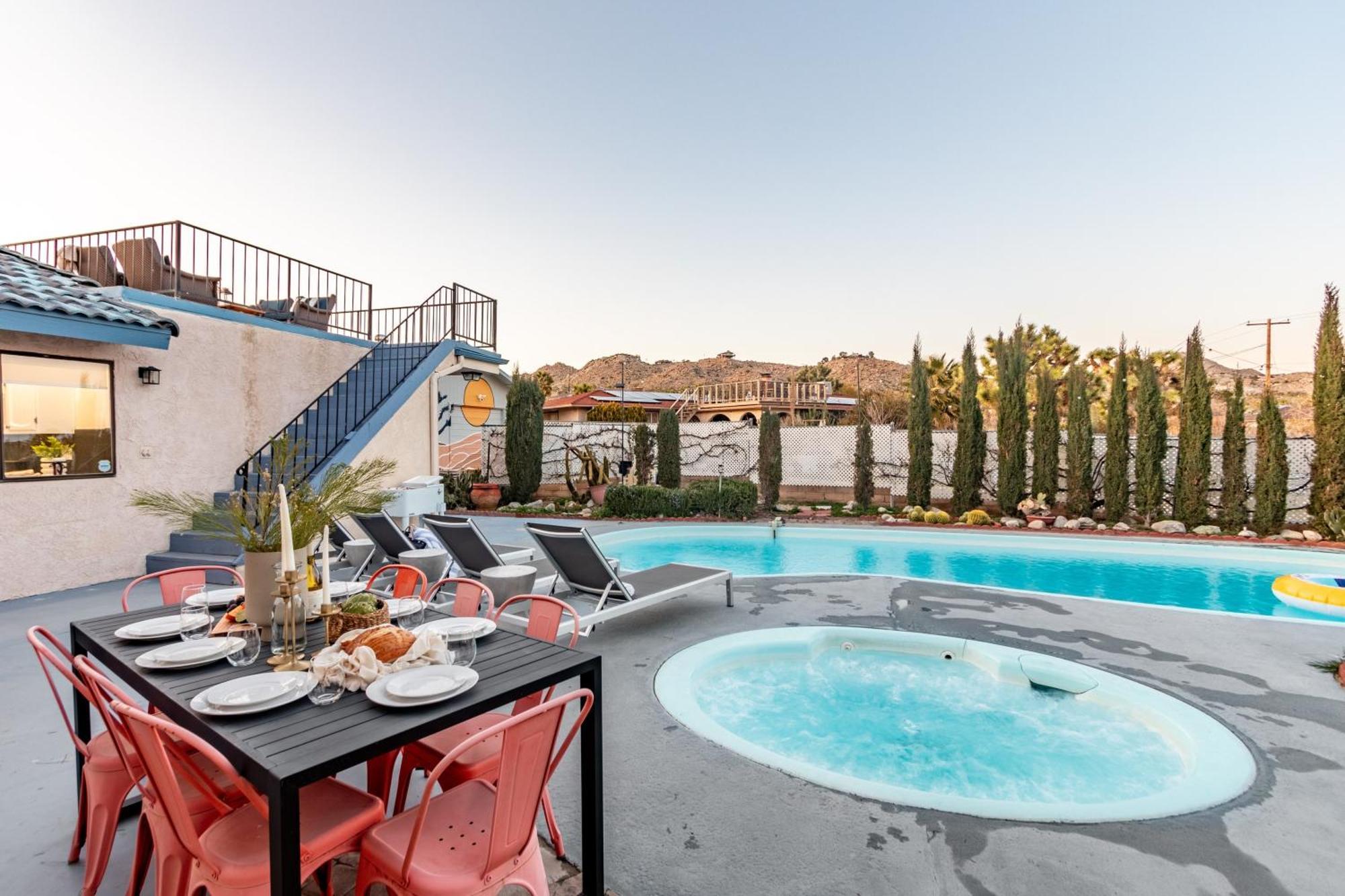 Archie By Avantstay Desert Retreat W Courtyard Edge Of Joshua Tree Юка Вали Екстериор снимка