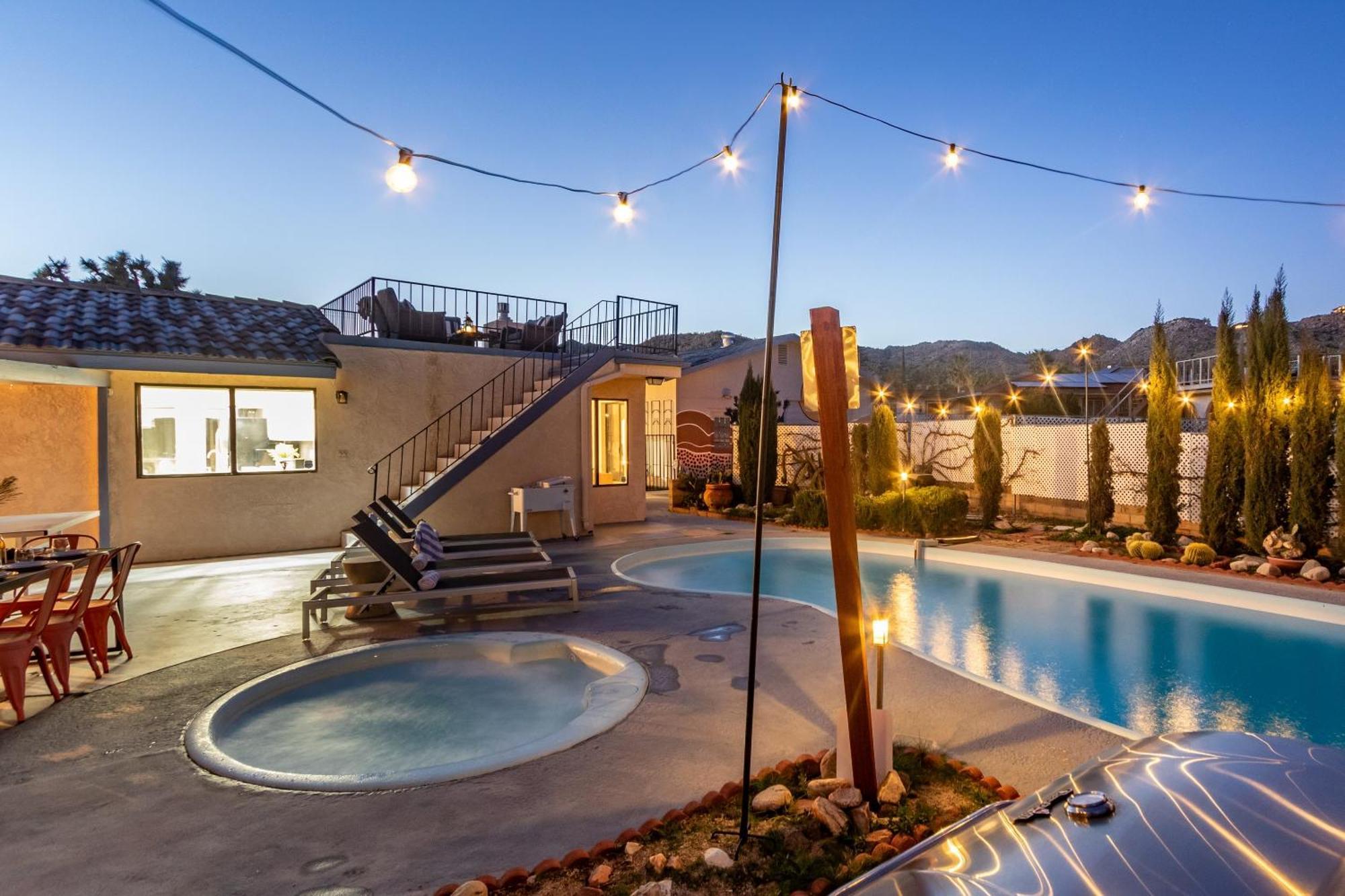 Archie By Avantstay Desert Retreat W Courtyard Edge Of Joshua Tree Юка Вали Екстериор снимка