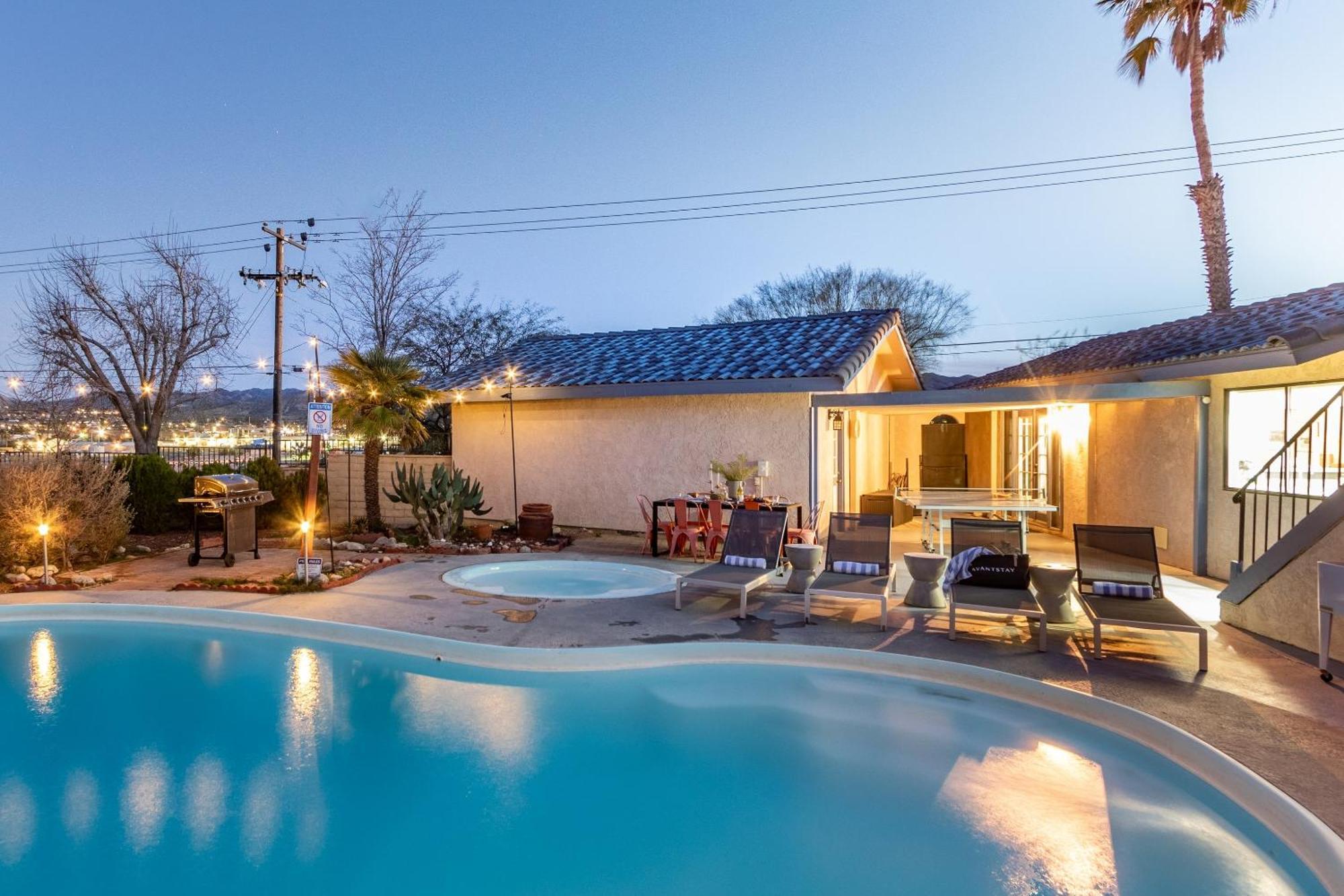 Archie By Avantstay Desert Retreat W Courtyard Edge Of Joshua Tree Юка Вали Екстериор снимка
